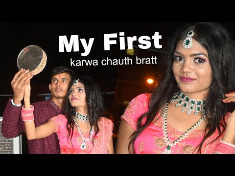 My first karwa chauth bratt 😍