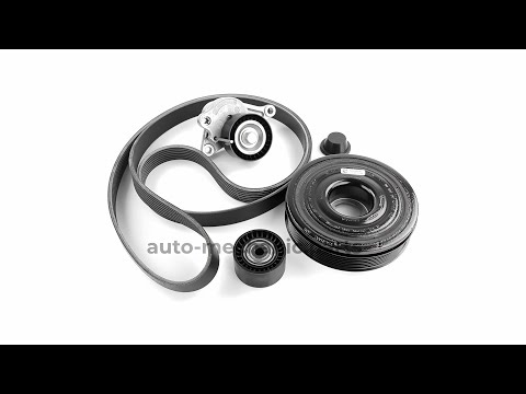 Комплект ременя генератора (7PK1975) Renault Trafic 2.0dCi 06- - Auto-Mechanic