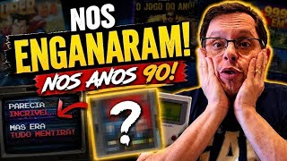 Jogos que ENGANARAM TODO MUNDO nos Anos 90!