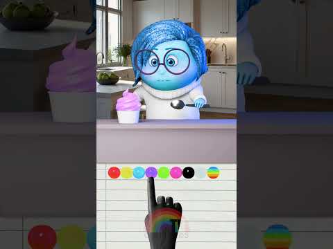 What flavor of ice cream is the best? #insideout2  #satisfying #art #insideout #sadness