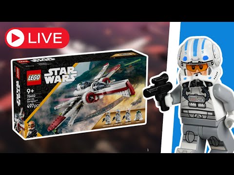 LEGO Star Wars Arc-170 LIVE BUILD!