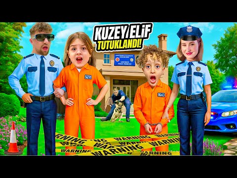 KUZEY ELİF BÜYÜK SUÇ İŞLEDİ !! ANNEM BABAM POLİS OLDU !! KUZEY ELİF HAPSE ATTIK !!