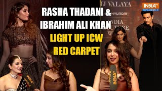 India Couture Week: Rasha Thadani & Ibrahim Ali Khan’s Hot Chemistry Steals the Show
