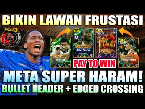 META HARAM BULLET HEADER + EDGED CROSSING! PAY TO WIN! BIKIN LAWAN FRUSTASI! NGERI BANGET BRO!