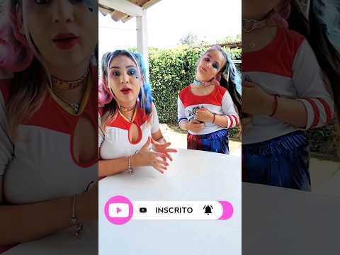 A FILHA DA ARLEQUINA ENCONTROU UM BICHINHO #shorts