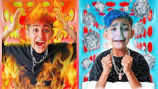 100 BOTONES MISTERIOSOS CALIENTE VS FRIO !!! Los Mateos.