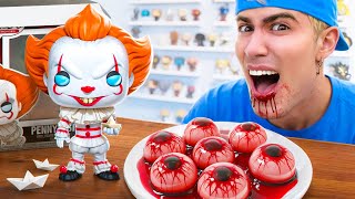 COMIENDO COMIDA DE FUNKOS !!