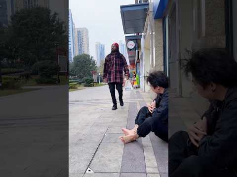 Man help the boy ~mini wood toy /woodworking art skill / hands / crafts #shorts #shortvideo #new