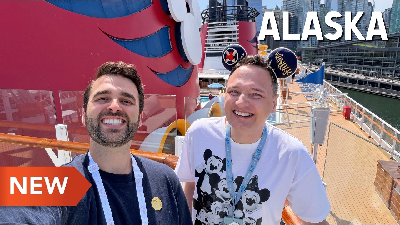 Vlog Disney Cruise Line | Jour d'embarquement en Alaska | Disney Wonder Concierge | Mai 2026 | Adam Hattan