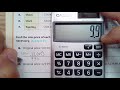 Markup and Markdown Calculations