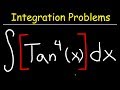 Understanding the Integral of Tangent to the Fourth Power