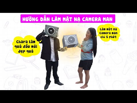 Hướng Dẫn Chế Tạo Mặt Nạ Cameraman Cực Kì Đơn Giản Tại Nhà