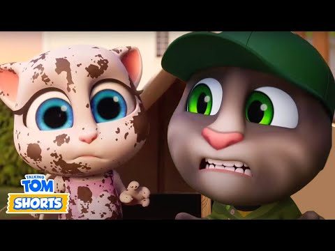 Говорящий Том ⭐ Кемпинг во дворе 🏕️ Коллекция смешных мультиков ⭐ Классные Мультики