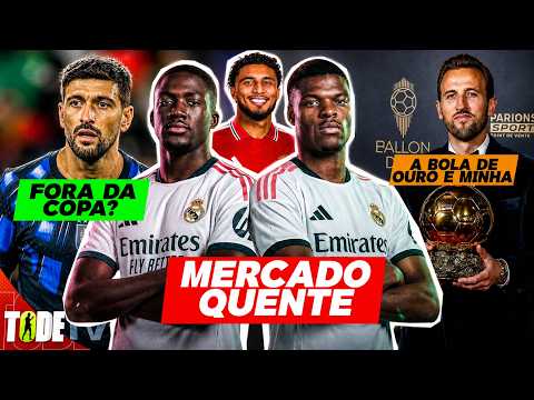 REAL E UNITED FECHAM REFORÇOS l "MEREÇO A BOLA DE OURO" l ARRASCAETA FORA DA COPA?