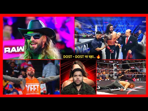 'Dost - Dost na rha.. 🔥' Roman Reigns Gone / Seth On ! Kevin Owens destroy Sami - WWE Raw highlights