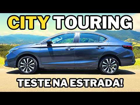 Honda City Touring 2025 economia, conforto e baixa desvalorização! Anda bem?