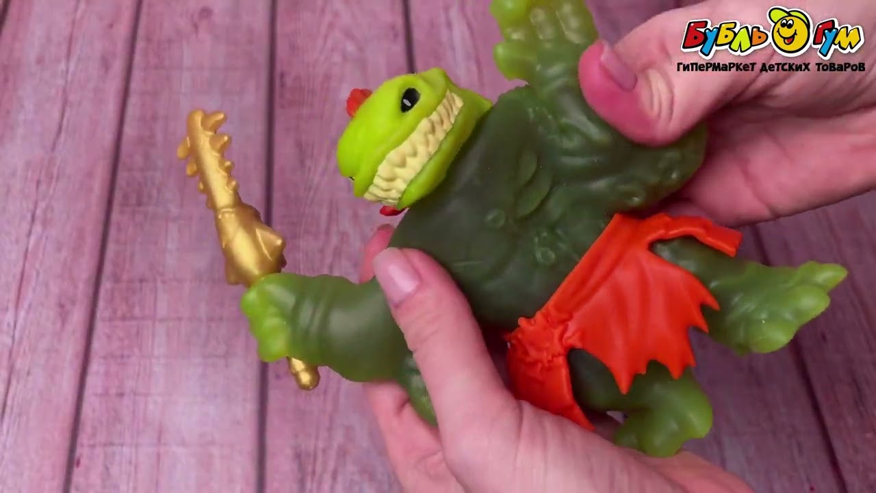 Фигурка тянущаяся GooJitZu Проклятый Эл Cursed Гу-сиа - видео