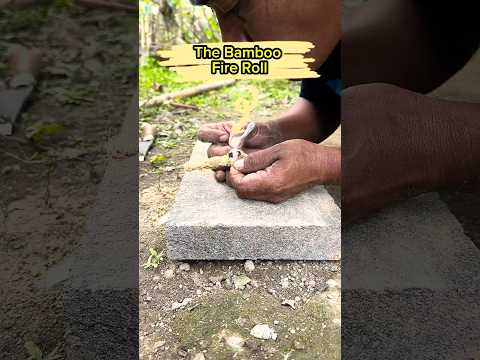 No Ash, Bamboo fiber roll fire