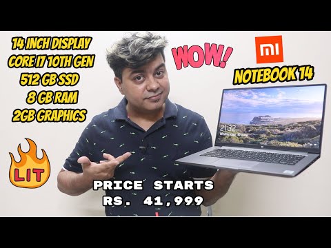 (ENGLISH) Mi Notebook 14 Horizon First Look Review - Core i7 - 14 Inch Display - 8 GB RAM - 512 GB SSD