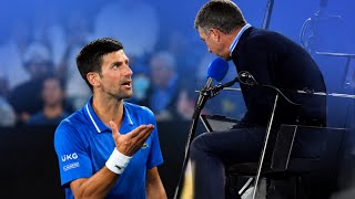 Djokovic vs Umpire: Most CRAZY Arguments