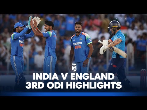 India vs England 3rd ODI I Full Match Highlights I Kayo Mini I 12/02/25 I Fox Cricket