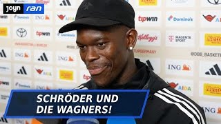 DBB-Team - Schröder witzelt über Wagner-Brüder: "Kriegen auch einen Pass"