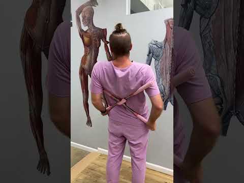 EASY BACK CRACK HACK #backpain #backpainrelief