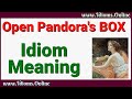 Exploring the Meaning of 'Opening Pandora's Box'