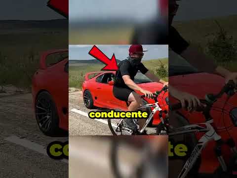 ha messo le ruote da bicicletta su una Supra!