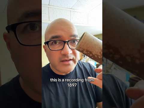 OLDEST RECORDING OF A HUMAN VOICE EVER!
