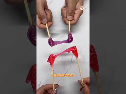 😍🍬So Tài Kéo Kẹo Đường Ai Dài Nhất? #funny