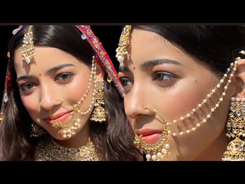 ROYAL BRIDAL MAKEUP LOOK STEP BY STEP |REAL BRIDE | HOW TO DO BRIDAL MAKEUP |