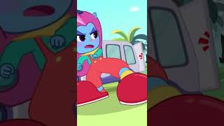 Footprint Mystery #cartoon #shorts