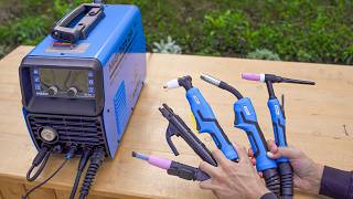8 in 1 Multi Welder Test (Pulse MIG, Plasma, HF TIG...) - ANDELI MIG-205 DP