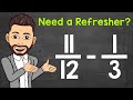 Simplifying and Subtracting Fractions