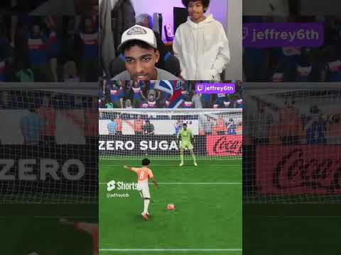 POV: Dein BRUDER muss dich im ELFERSCHIESSEN RETTEN🤣 #fifa23 #gaming #viral #foryou #shorts #eafc24