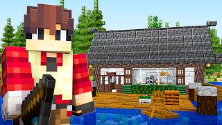 MINHA NOVA CASA DE PESCADOR - Minecraft Rural