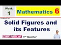 Characteristics of Solid and Plane Figures