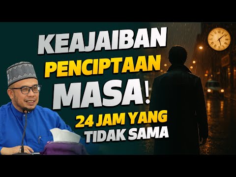 Prof Dato Dr MAZA - Keajaiban Penciptaan Masa! 24 Jam Yang Tidak Sama