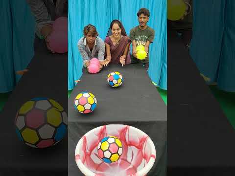 Amazing boll roll funny family challenge ✅#short #game
