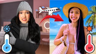 DO FRIO AO CALOR EXTREMO - MINHA VIAGEM DE FÉRIAS !!