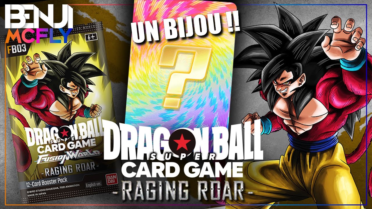 INCROYABLE ! 😱 Je l'ai voulu, je l'ai eu ! 😍Display + Deck Raging Roar Dragon Ball Fusion World FB03