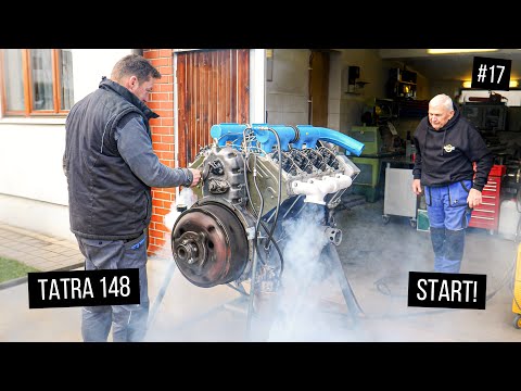 TATRA 148 - RENOVACE | START ZREPASOVANÉHO MOTORU | 17.DÍL