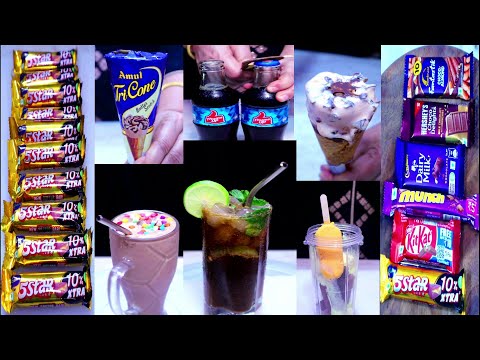 Best of Chocolate Milkshake & Drink video of Suvra ASMR 😋 ❤️ || #asmrcooking #milkshake #asmr