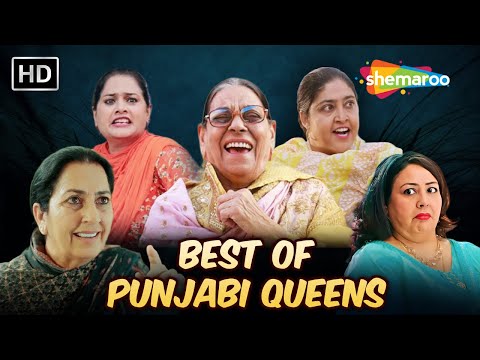 Best Of Punjabi Comedy Queens | Nirmal Rishi Comedy Videos | Back To Back NonStop Comedy Scenes