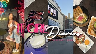 IT GIRL DIARIES | IN MY WORKOUT ERA + DEEP CLEANING + OUTSIDEE + TRYING NEW FOODS + CLOSET CLEAN-OUT
