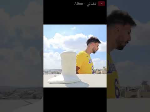 وسام قطب يفاجئ صاحبه بانفجار  بركان 🌋 والنتيجة !! #shorts
