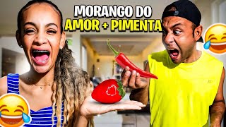 trolei ele (MORANGO DO AMOR COM PIMENTA )🌶️ 🔥*ele ficou furioso 😡*