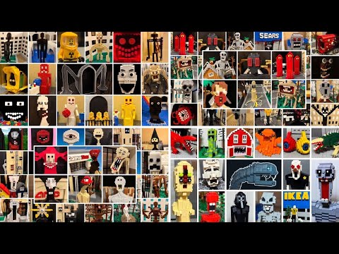 LEGO THE BACKROOMS vs DOCTOR NOWHERE vs LEOVINCIBLE vs SCP FOUNDATION