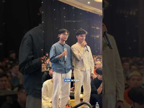 Ayah amanah - Lucu! Momen ketika bertanya ngajak temen sebelahnya